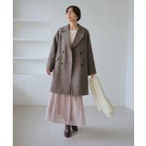 ジャージメルトン無地＆チェックオーバーPコート 一部WEB限定カラー リンクコー… | ROPE' PICNIC | 詳細画像16 