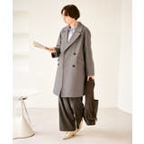 ジャージメルトン無地＆チェックオーバーPコート 一部WEB限定カラー リンクコー… | ROPE' PICNIC | 詳細画像21 