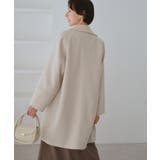 ジャージメルトン無地＆チェックオーバーPコート 一部WEB限定カラー リンクコー… | ROPE' PICNIC | 詳細画像31 