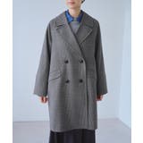 ジャージメルトン無地＆チェックオーバーPコート 一部WEB限定カラー リンクコー… | ROPE' PICNIC | 詳細画像33 