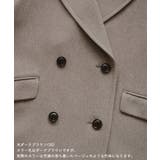 ジャージメルトン無地＆チェックオーバーPコート 一部WEB限定カラー リンクコー… | ROPE' PICNIC | 詳細画像48 