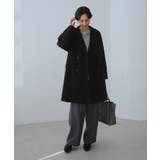 ジャージメルトン無地＆チェックオーバーPコート 一部WEB限定カラー リンクコー… | ROPE' PICNIC | 詳細画像7 