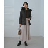 ファー付きダウンミドル丈コート リンクコーデ | ROPE' PICNIC | 詳細画像5 