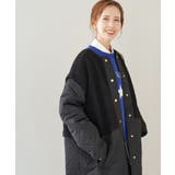 【WEB限定】ボアキルト切り替えルーズアウター | ROPE' PICNIC | 詳細画像1 