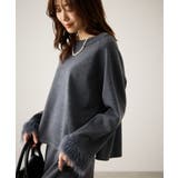 フェイクファースリーブニットセットアップ | ROPE' PICNIC | 詳細画像5 