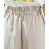 【セットアップ対応】麻調シアーワイドパンツ | ROPE' PICNIC | 詳細画像10