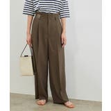 【セットアップ対応】麻調シアーワイドパンツ | ROPE' PICNIC | 詳細画像20