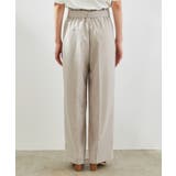 【セットアップ対応】麻調シアーワイドパンツ | ROPE' PICNIC | 詳細画像3