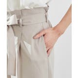 【セットアップ対応】麻調シアーワイドパンツ | ROPE' PICNIC | 詳細画像6