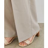 【セットアップ対応】麻調シアーワイドパンツ | ROPE' PICNIC | 詳細画像7