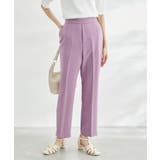 【ラク美】ファスナースリットカラーパンツ | ROPE' PICNIC | 詳細画像1 