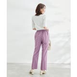 【ラク美】ファスナースリットカラーパンツ | ROPE' PICNIC | 詳細画像6 