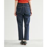 お仕事にも/ストレッチデニムストレートパンツ | ROPE' PICNIC | 詳細画像3 