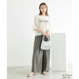 レーヨン麻混イージーワイドパンツ | ROPE' PICNIC | 詳細画像16 