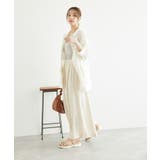 レーヨン麻混イージーワイドパンツ | ROPE' PICNIC | 詳細画像22 