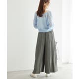 レーヨン麻混イージーワイドパンツ | ROPE' PICNIC | 詳細画像5 