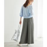 レーヨン麻混イージーワイドパンツ | ROPE' PICNIC | 詳細画像6 