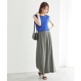 レーヨン麻混イージーワイドパンツ | ROPE' PICNIC | 詳細画像9 