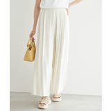 ベージュ系(28) | レーヨン麻混イージーワイドパンツ | ROPE' PICNIC