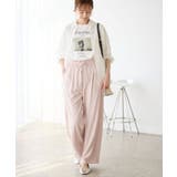 【3サイズ展開】ステファニージョガーイージーワイドパンツ | ROPE' PICNIC | 詳細画像15 