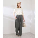 【3サイズ展開】ステファニージョガーイージーワイドパンツ | ROPE' PICNIC | 詳細画像18 