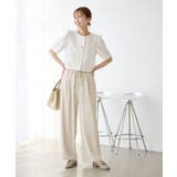 【3サイズ展開】ステファニージョガーイージーワイドパンツ | ROPE' PICNIC | 詳細画像6 