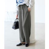 チャコール(06) | 【3サイズ展開】ステファニージョガーイージーワイドパンツ | ROPE' PICNIC