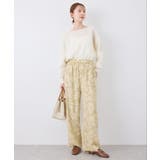 フローラルプリントイージーパンツ | ROPE' PICNIC | 詳細画像2 