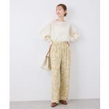 フローラルプリントイージーパンツ | ROPE' PICNIC | 詳細画像3 