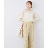 フローラルプリントイージーパンツ | ROPE' PICNIC | 詳細画像4 