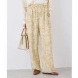 ベージュ系(28) | フローラルプリントイージーパンツ | ROPE' PICNIC