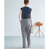 【3サイズ展開】サスペンダー付きワイドパンツ | ROPE' PICNIC | 詳細画像12
