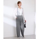 【3サイズ展開】サスペンダー付きワイドパンツ | ROPE' PICNIC | 詳細画像22