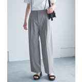 グレー(07) | 【3サイズ展開】サスペンダー付きワイドパンツ | ROPE' PICNIC