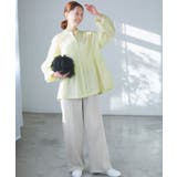 ロゴ刺繍入りワイドスウェットパンツ | ROPE' PICNIC | 詳細画像5 