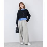 ロゴ刺繍入りワイドスウェットパンツ | ROPE' PICNIC | 詳細画像8 