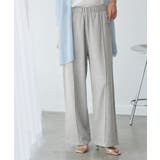 ライトグレー(08) | ロゴ刺繍入りワイドスウェットパンツ | ROPE' PICNIC