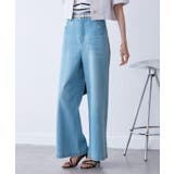 【ウエスト革命デニム】ウエストシェイプデニムワイドパンツ | ROPE' PICNIC | 詳細画像14 