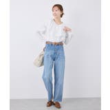 【ウエスト革命デニム】ウエストシェイプハイライズマムジーンズ | ROPE' PICNIC | 詳細画像7