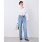 【ウエスト革命デニム】ウエストシェイプハイライズマムジーンズ | ROPE' PICNIC | 詳細画像8