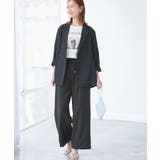 【吸水速乾・防シワ】エフォートレスリラックスイージーワイドパンツ | ROPE' PICNIC | 詳細画像14 