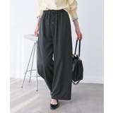 【吸水速乾・防シワ】エフォートレスリラックスイージーワイドパンツ | ROPE' PICNIC | 詳細画像17 