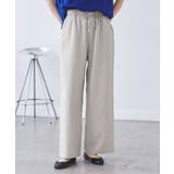 【吸水速乾・防シワ】エフォートレスリラックスイージーワイドパンツ | ROPE' PICNIC | 詳細画像20 