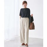 【吸水速乾・防シワ】エフォートレスリラックスイージーワイドパンツ | ROPE' PICNIC | 詳細画像24 