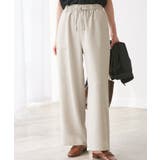 【吸水速乾・防シワ】エフォートレスリラックスイージーワイドパンツ | ROPE' PICNIC | 詳細画像25 