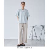 【吸水速乾・防シワ】エフォートレスリラックスイージーワイドパンツ | ROPE' PICNIC | 詳細画像3 