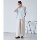 【吸水速乾・防シワ】エフォートレスリラックスイージーワイドパンツ | ROPE' PICNIC | 詳細画像4 