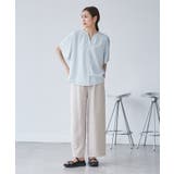 【吸水速乾・防シワ】エフォートレスリラックスイージーワイドパンツ | ROPE' PICNIC | 詳細画像5 