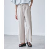 【吸水速乾・防シワ】エフォートレスリラックスイージーワイドパンツ | ROPE' PICNIC | 詳細画像6 