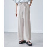 【吸水速乾・防シワ】エフォートレスリラックスイージーワイドパンツ | ROPE' PICNIC | 詳細画像7 